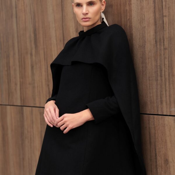 Dress With Cape