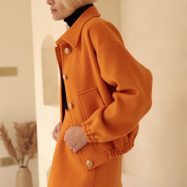 Premium Cashmere Orange Set