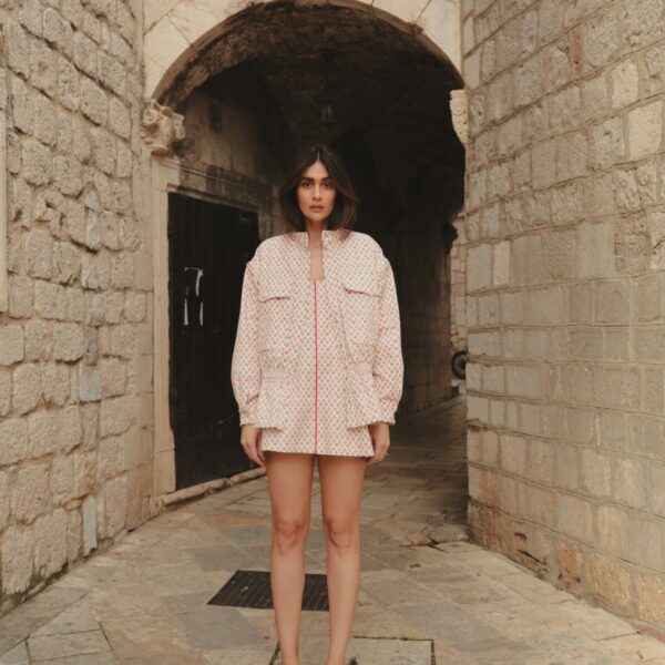 Flower Jacket With Dress or Shorts