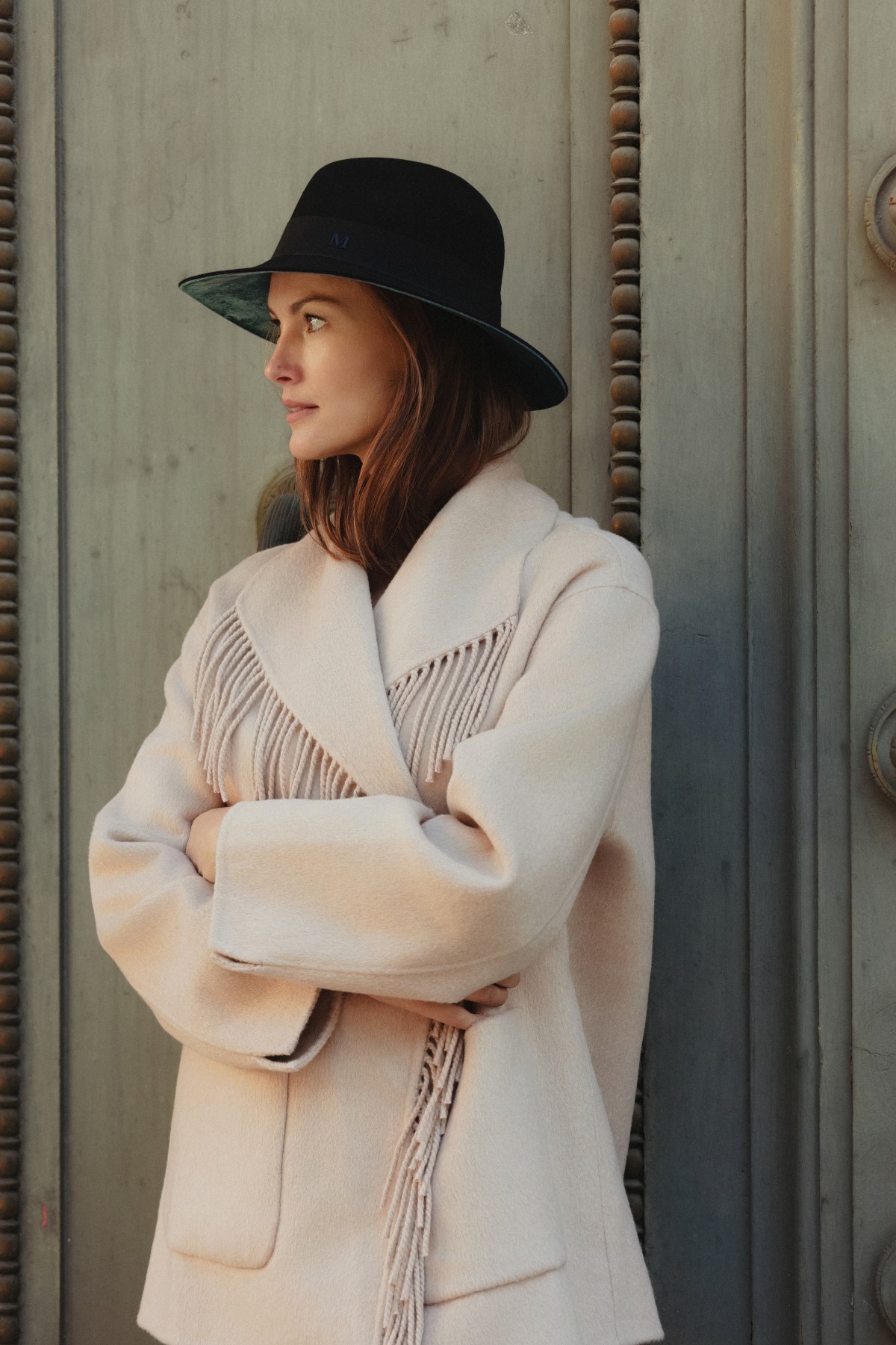 Wool Fringed Coat